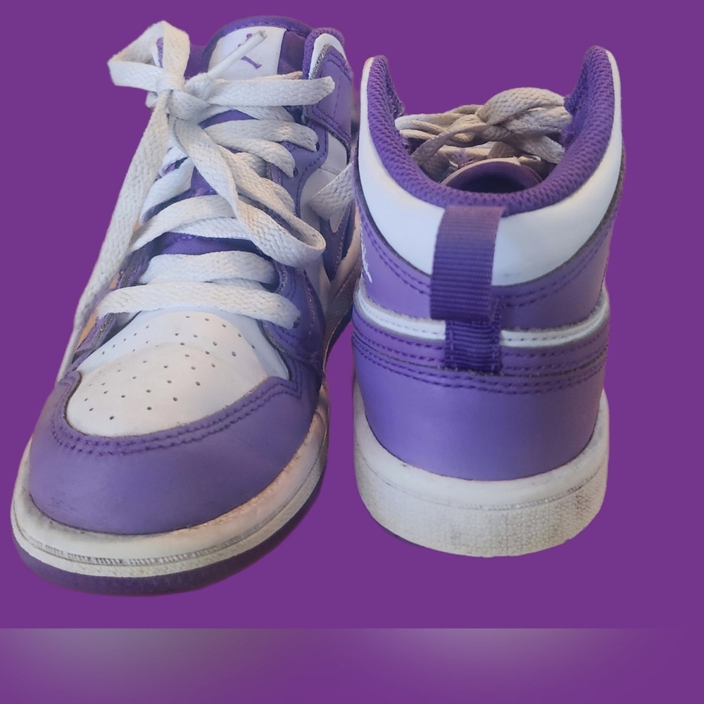 NIKE AIR JORDAN 1 MID KIDS DQ842-511 PRE-SCHOOL SNEAKERS SIZE 13-C - Picture 2 of 8